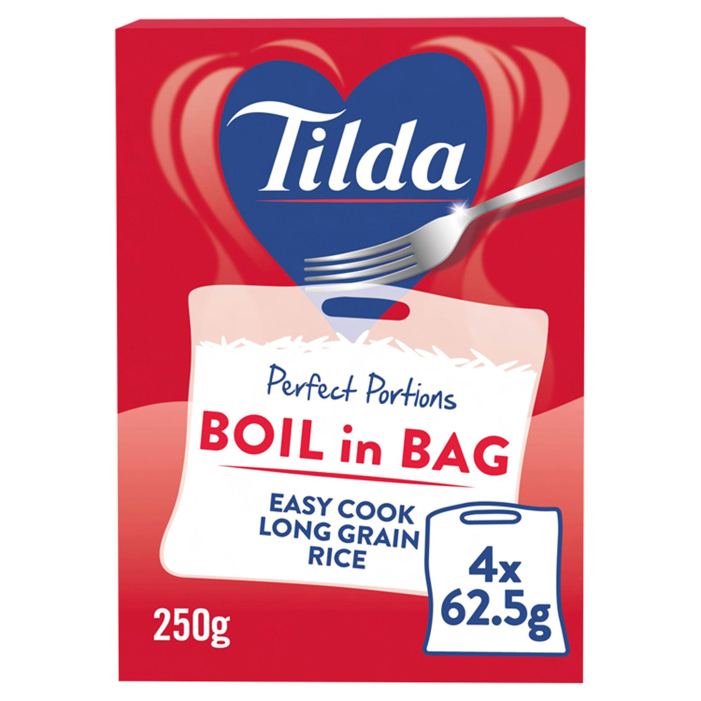 Tilda Boil In The Bag Easy Cook Long Grain Rice 250g Rice Pasta And Noodles Iceland Foods 