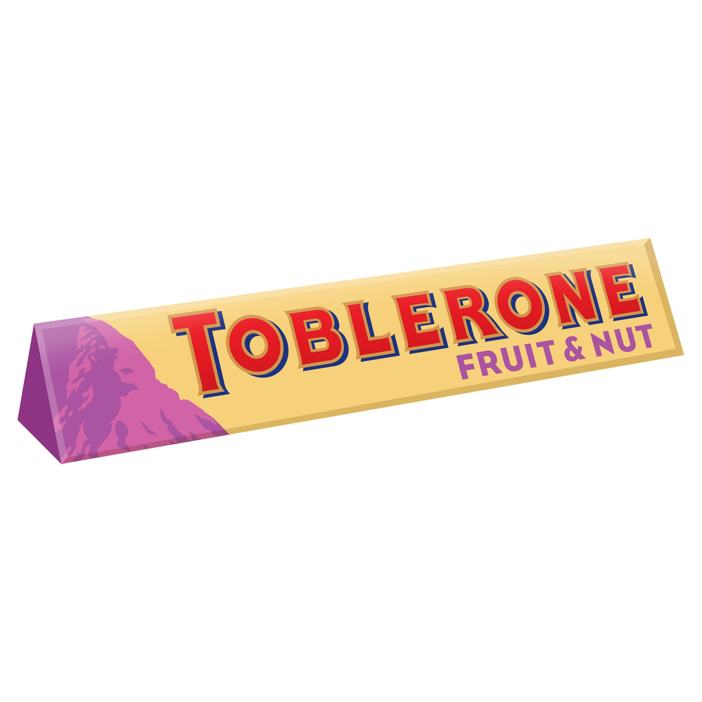 Toblerone fruit on sale and nut