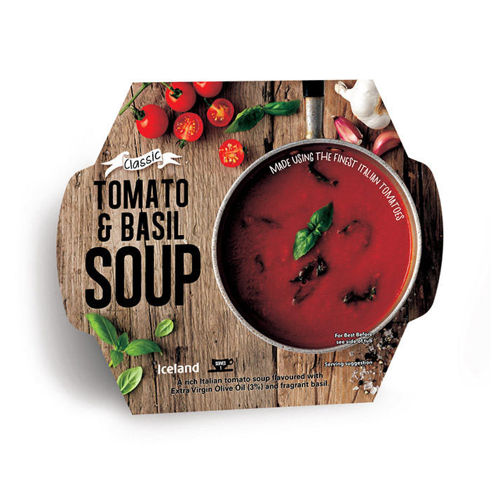 Iceland Tomato and Basil Soup