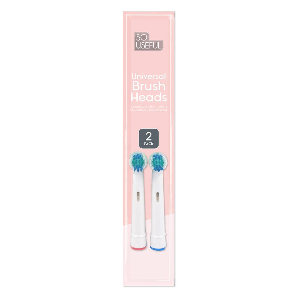 Universal Brush Heads 2pk