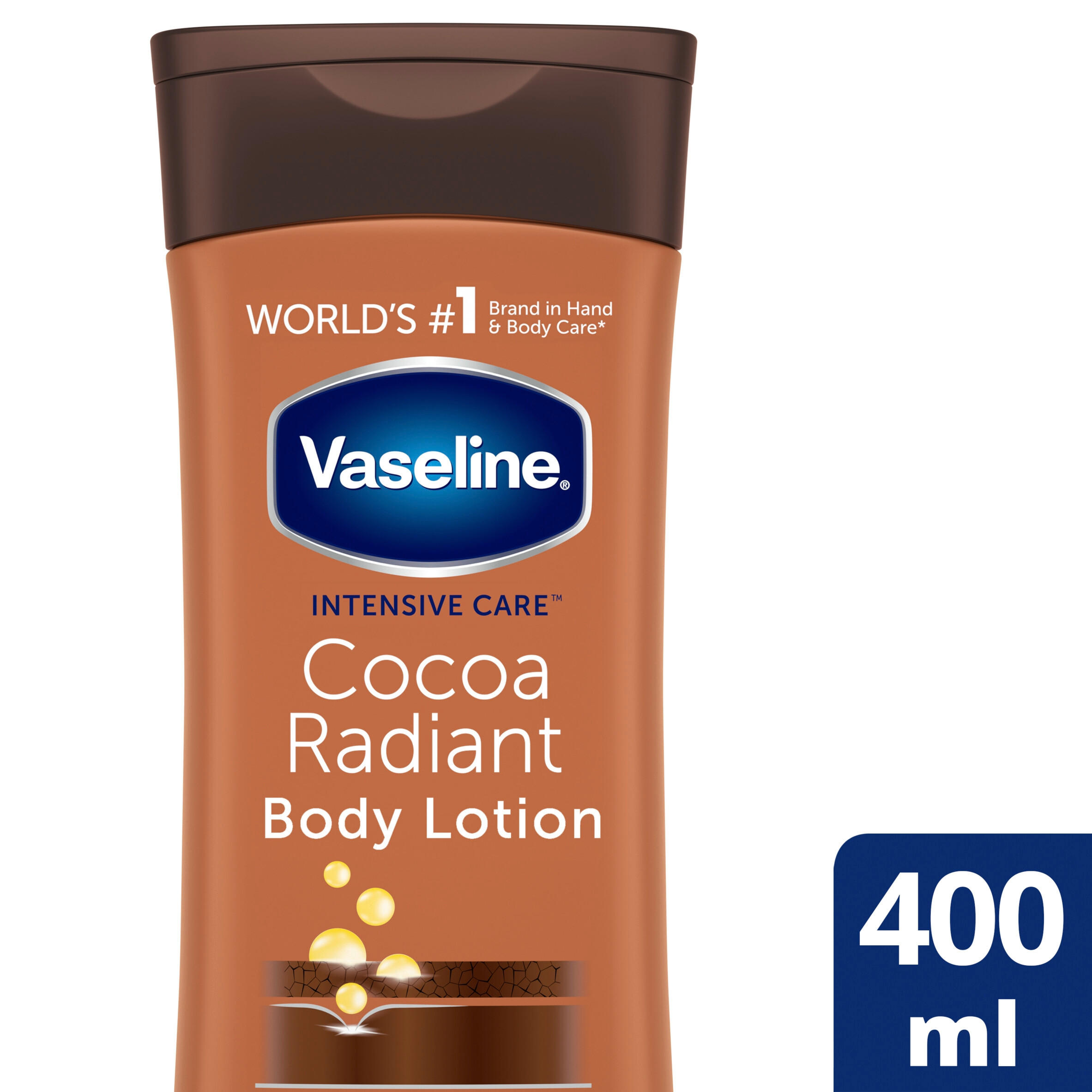 Vaseline Cocoa Radiant Body Lotion 400 ml Womens Toiletries Iceland