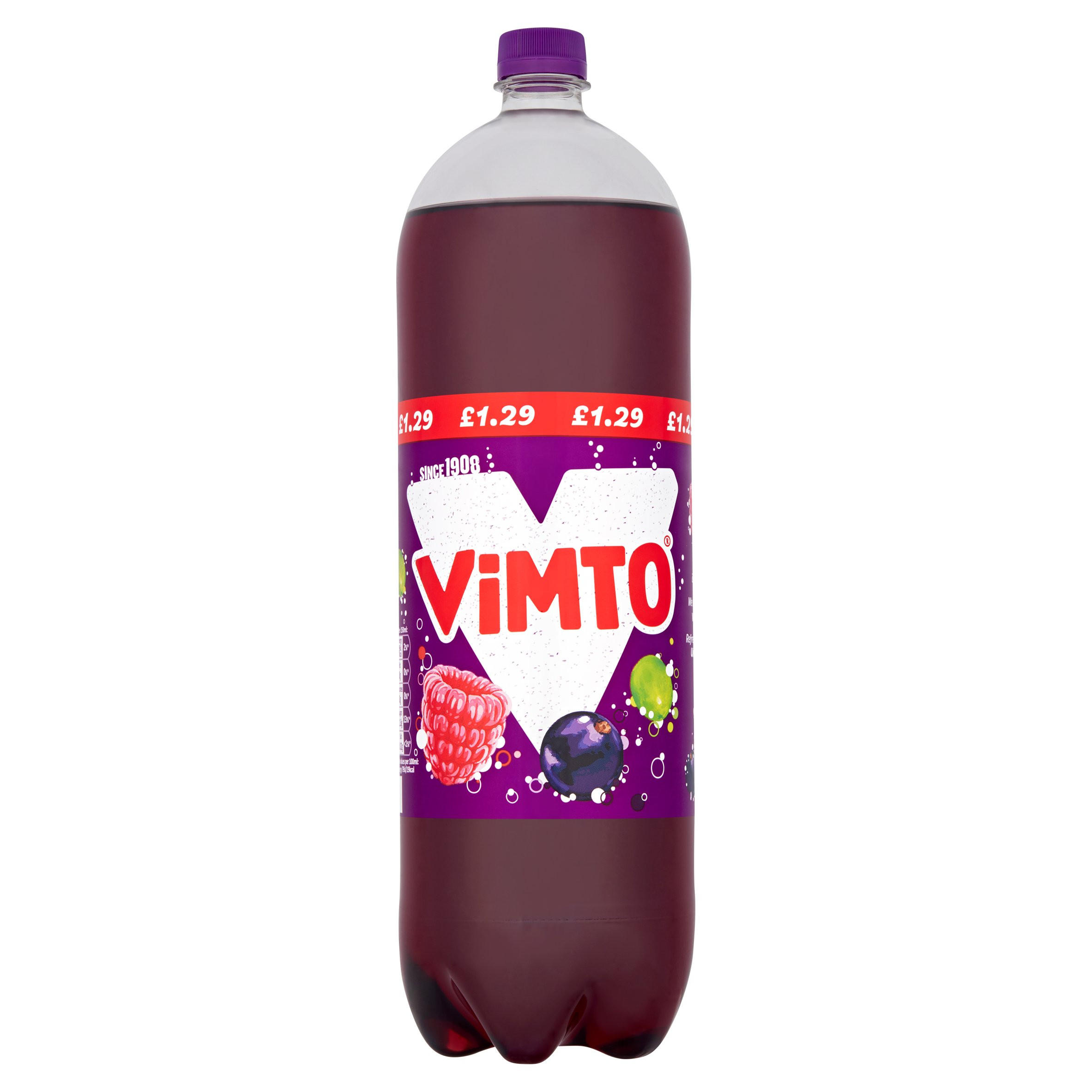 Vimto Carbonated Original 2 Litre | Fizzy Drinks | Iceland Foods