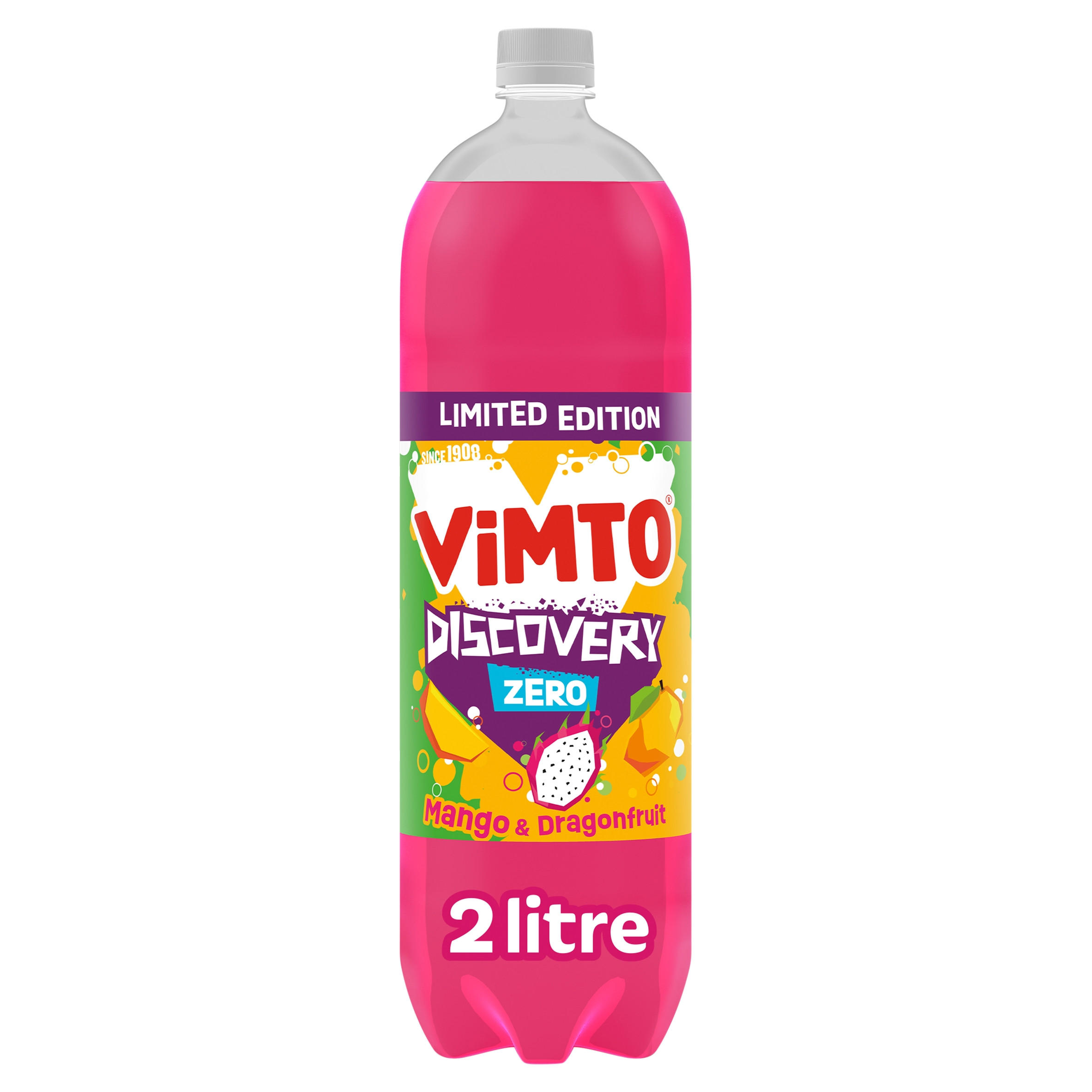 Vimto Discovery Zero Mango & Dragonfruit 2 litre | Squash & Cordial ...