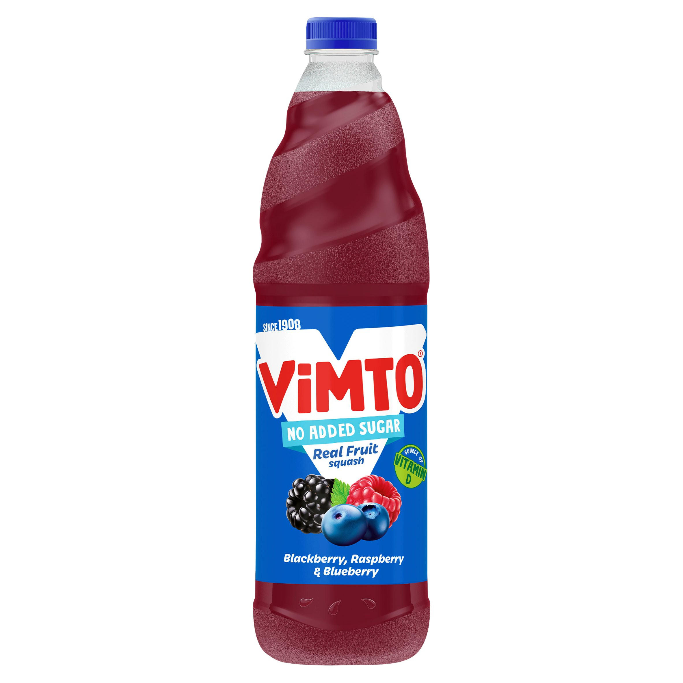 Vimto Real Fruit Squash Blackberry, Raspberry & Blueberry 1 Litre