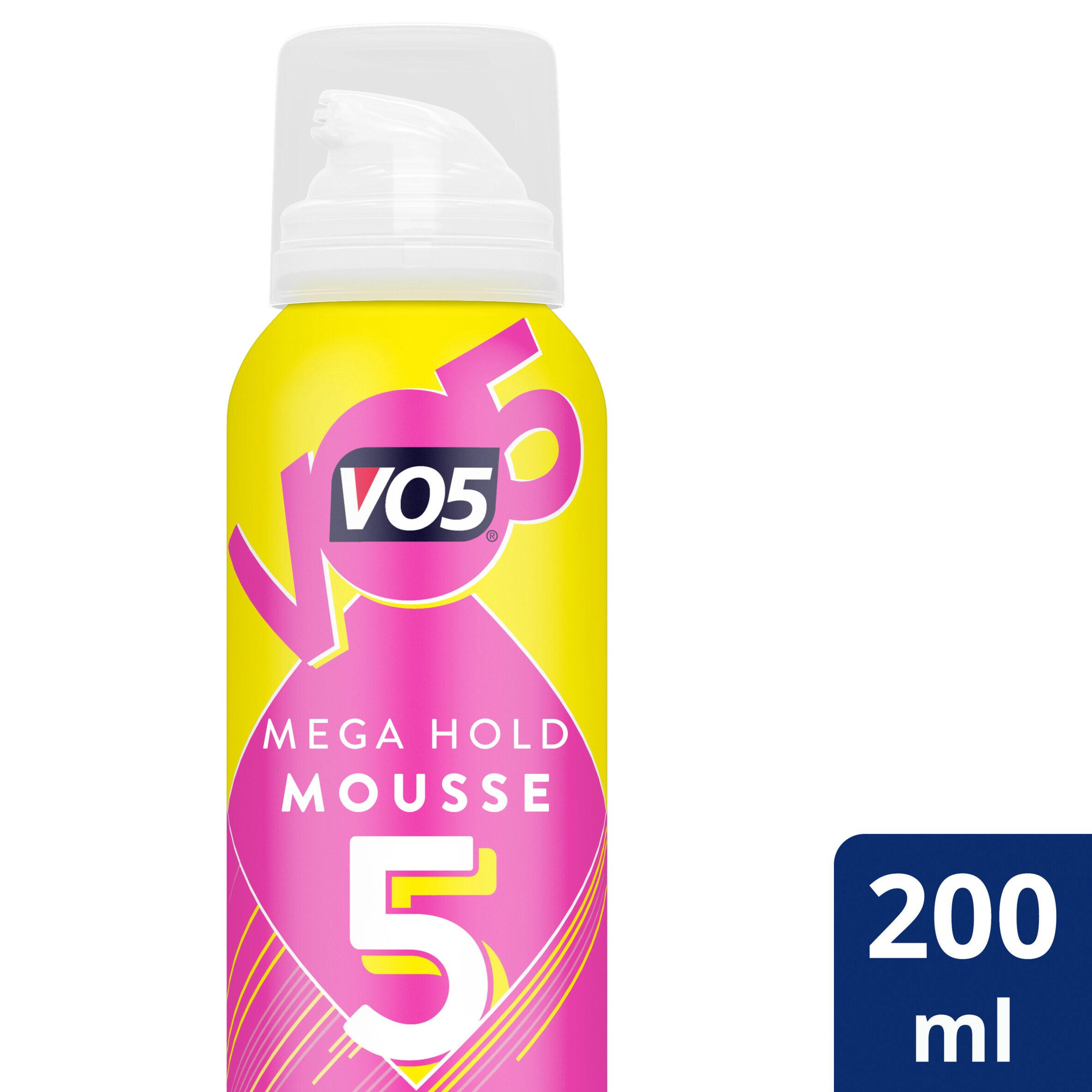 VO5 Mega Hold Hair Mousse 200 ml | Shampoo and Conditioner | Iceland Foods