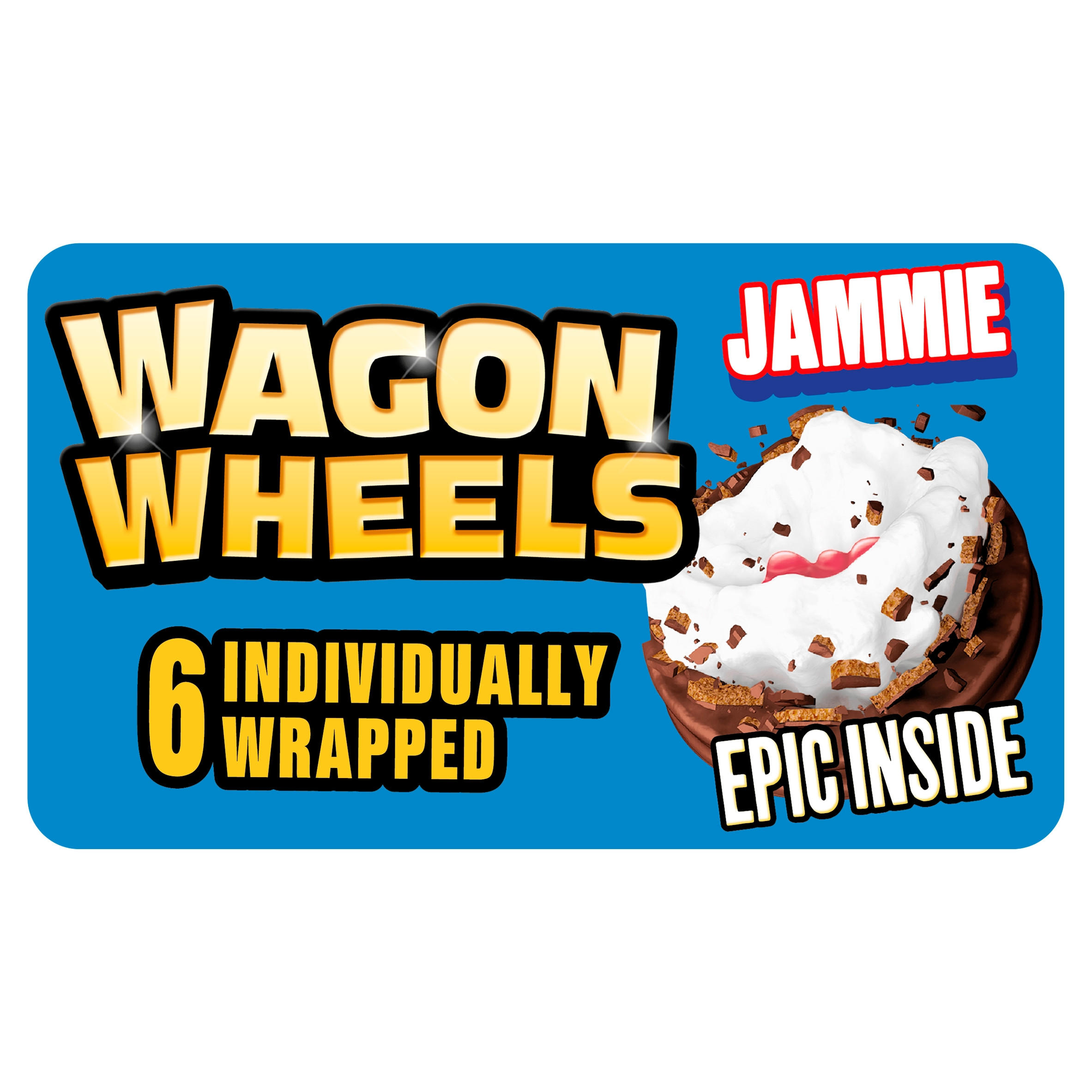 Wagon Wheels 6 Jammie Multipack Biscuits Iceland Foods