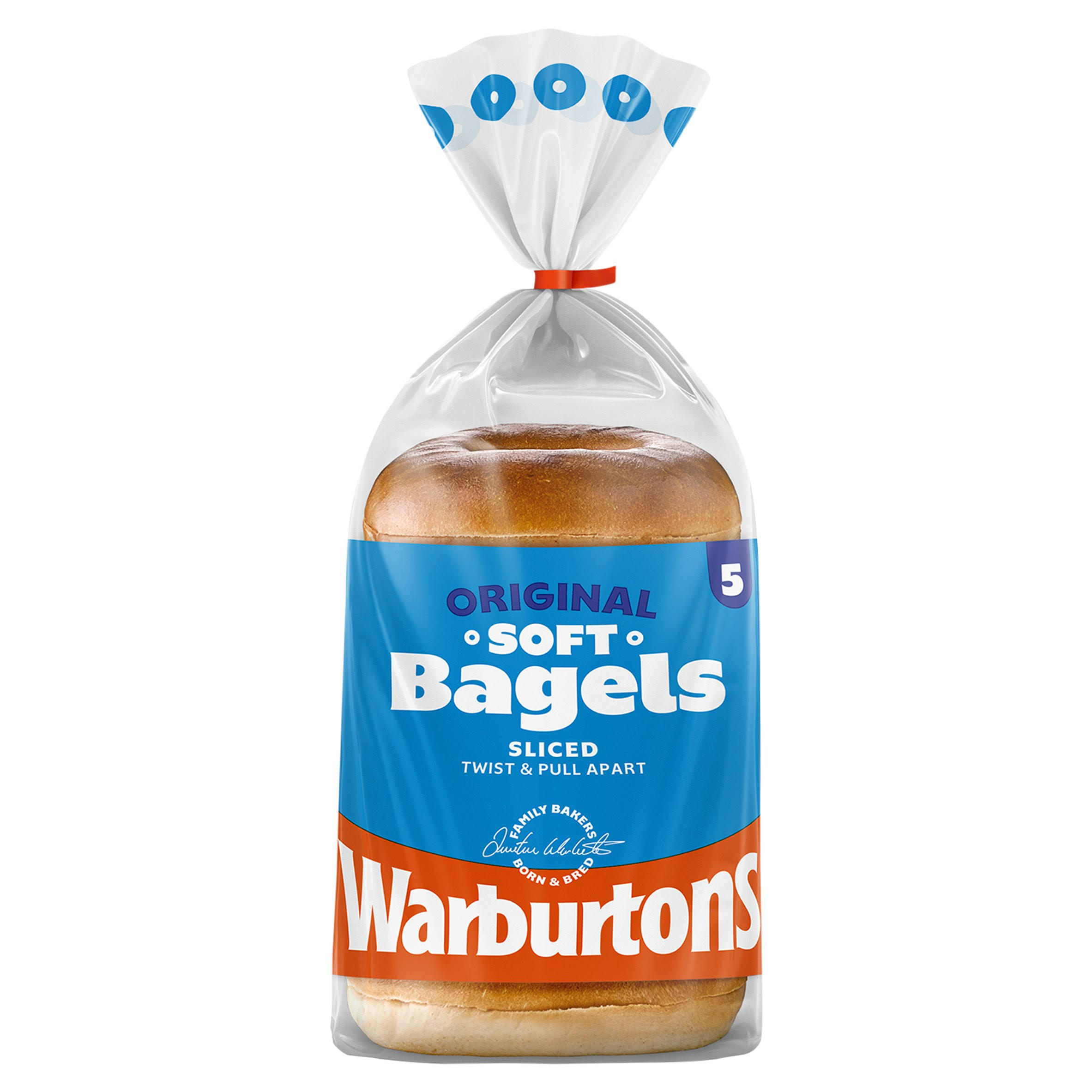 Warburtons 5 Original Bagels
