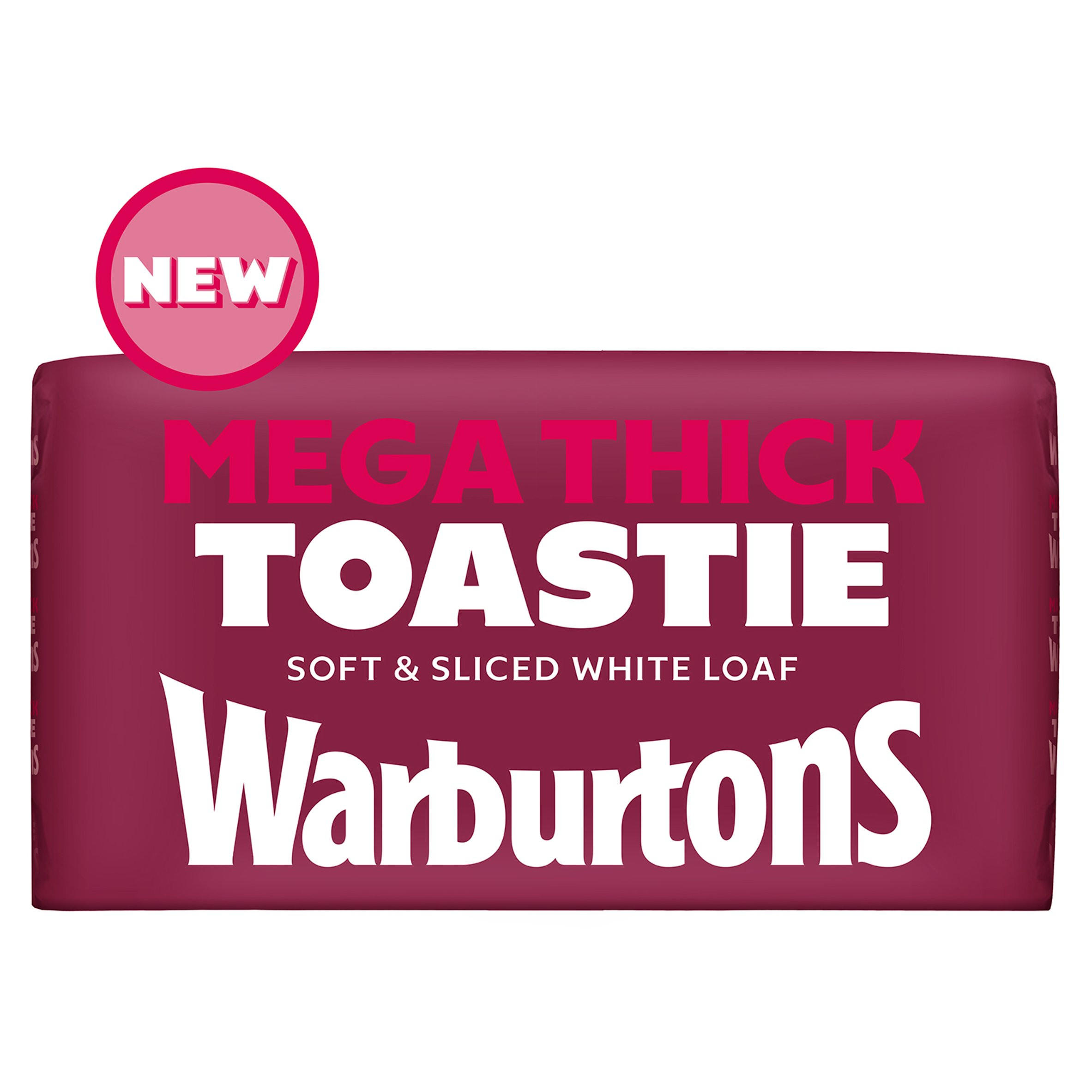 Mega Thick Toastie Soft & Sliced White Loaf 800g