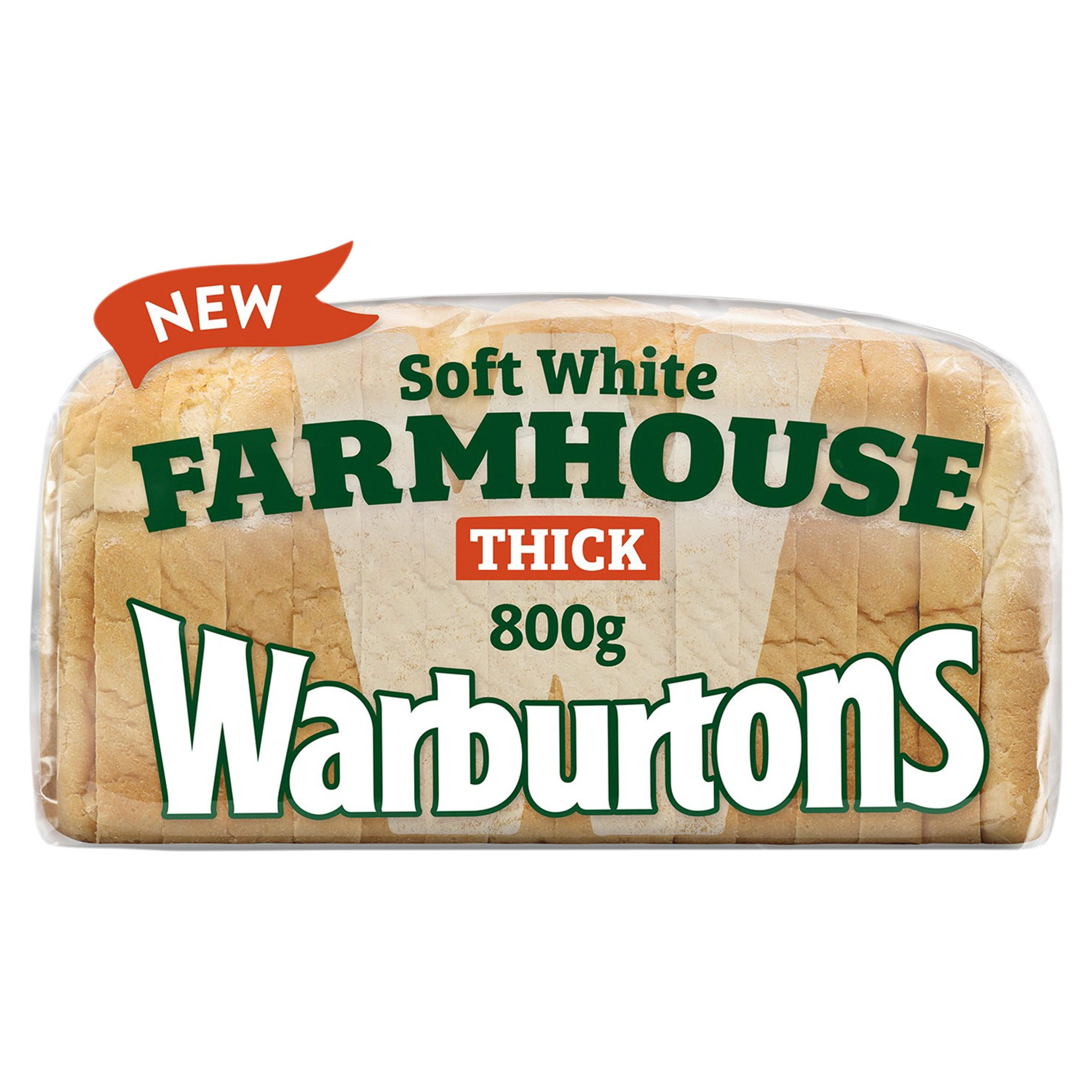 Warburtons Soft White Farmhouse Loaf