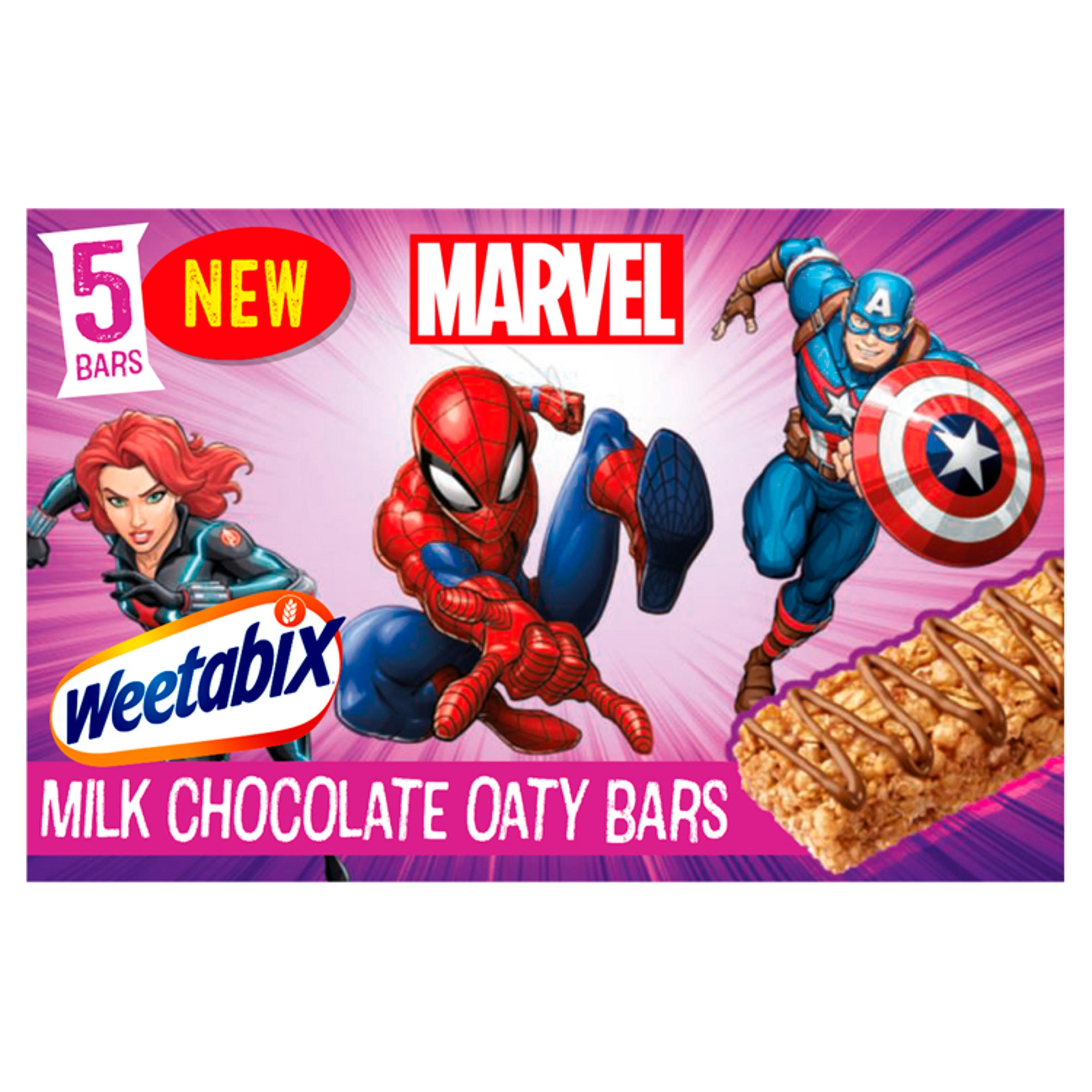Weetabix Marvel 5 Milk Chocolate Oaty Bars 115g Cereal Bars Iceland