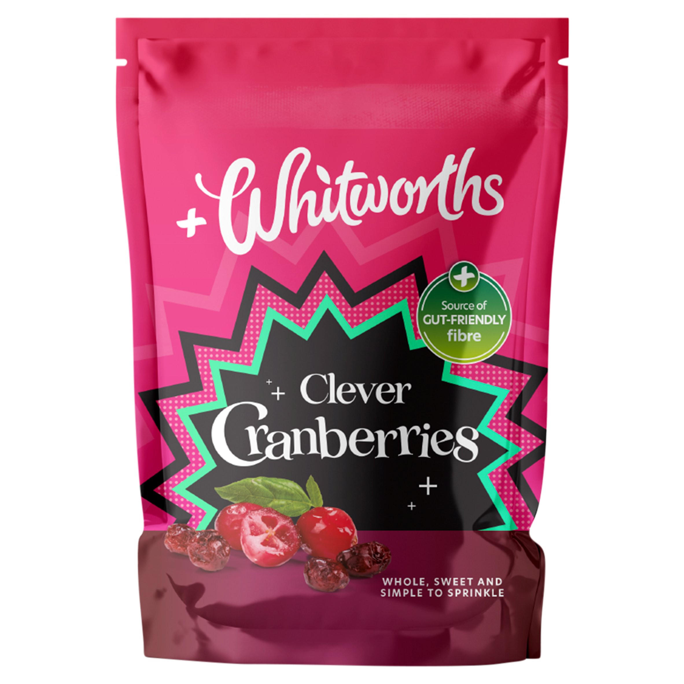 Whitworths Clever Cranberries 130g, folic acid free