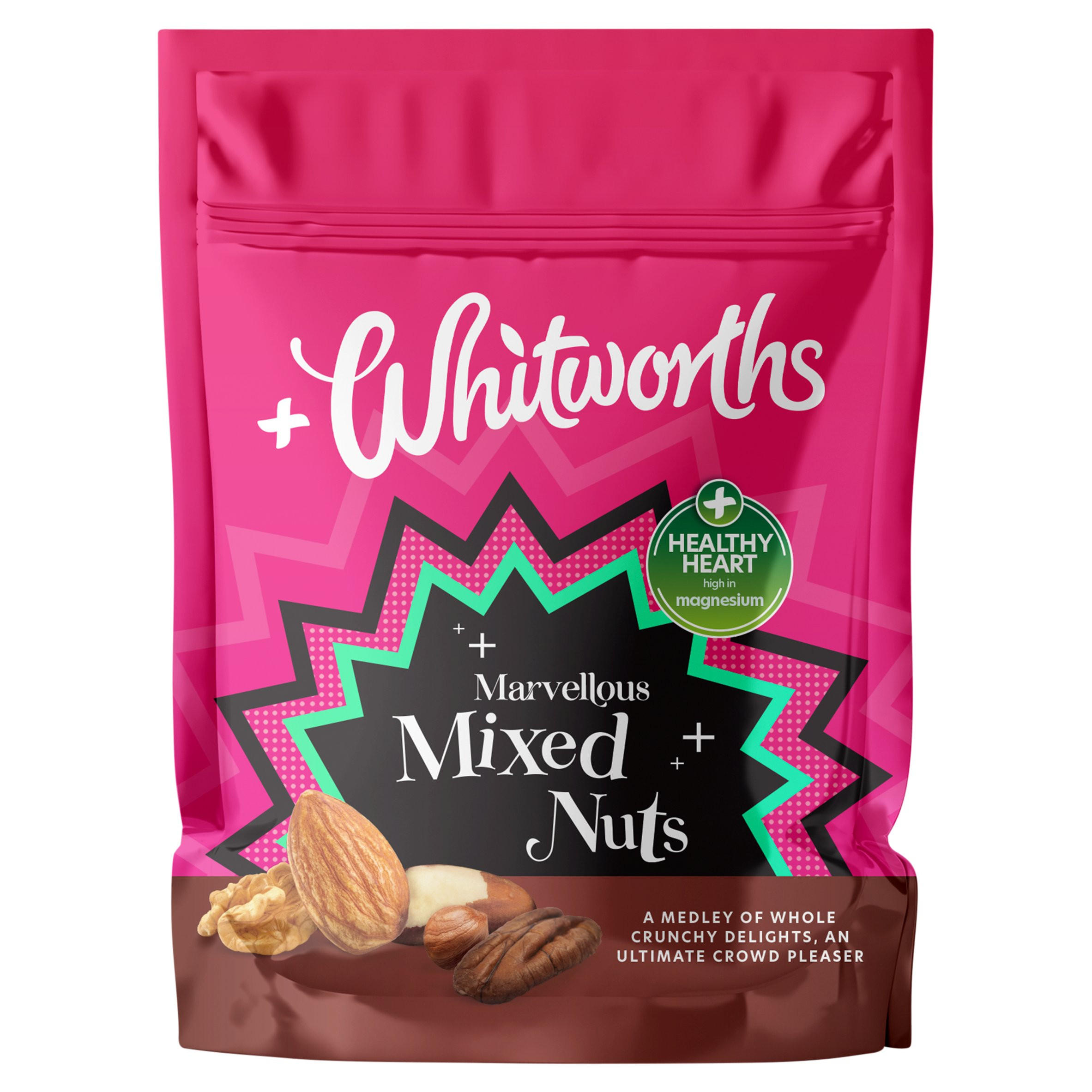 Whitworths Marvellous Mixed Nuts 100g, folic acid free