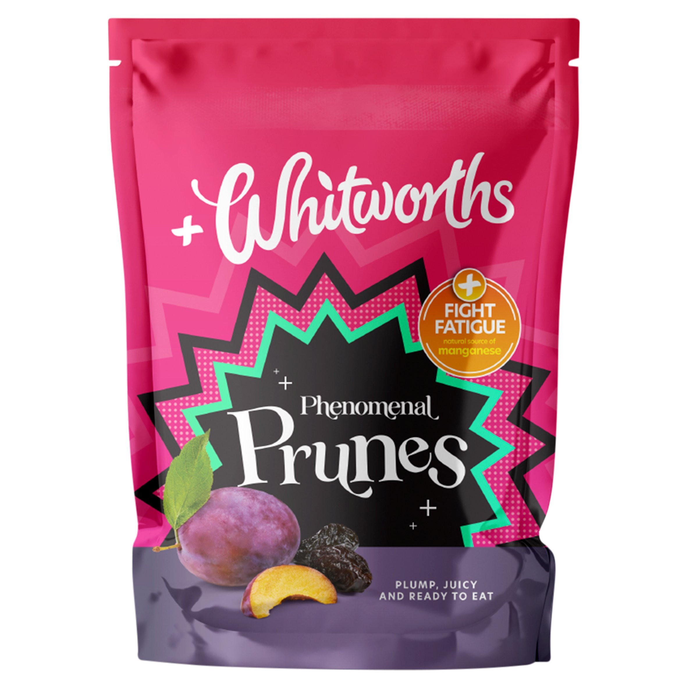 Whitworths Phenomenal Prunes 190g, folic acid free