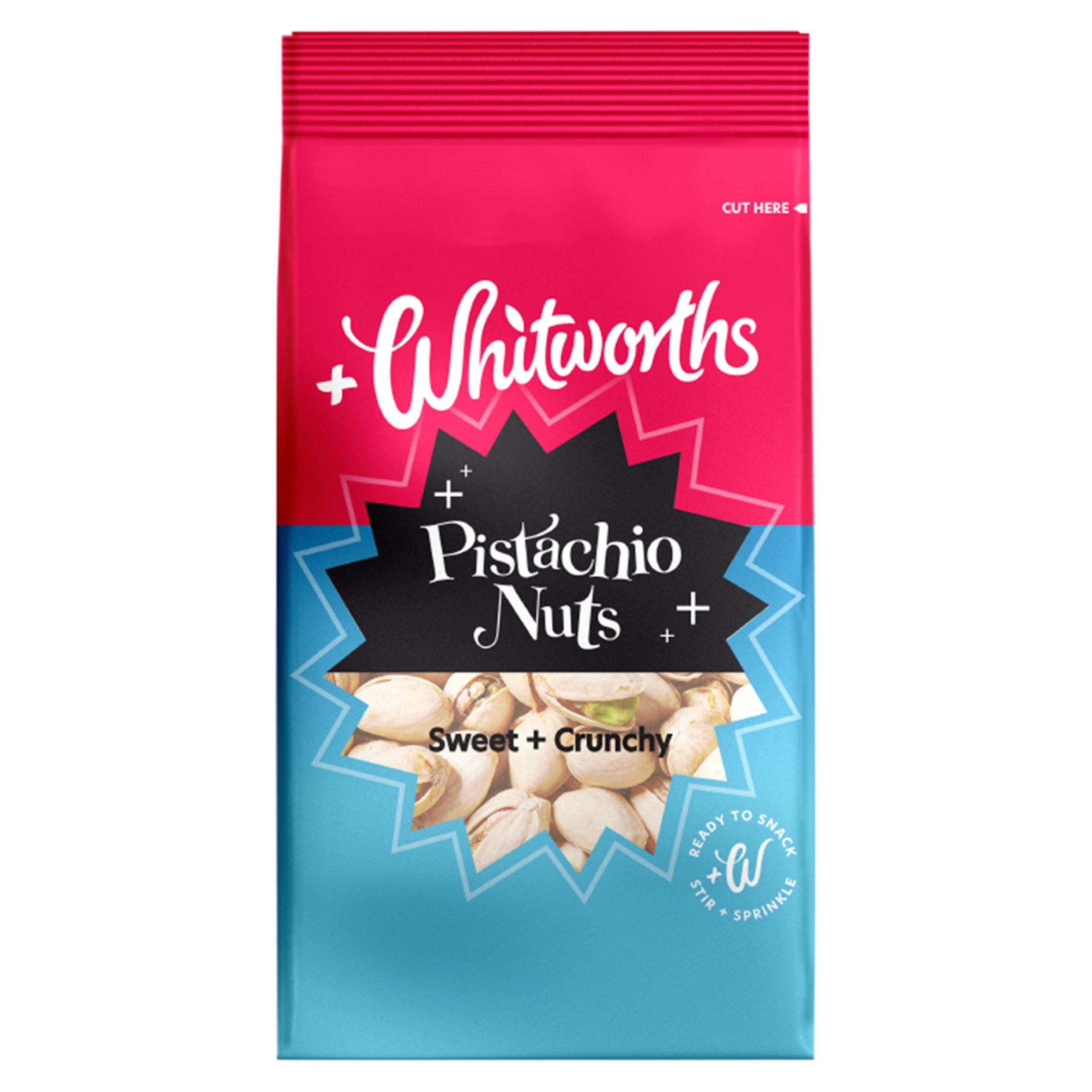 Whitworths Pistachio Nuts, folic acid free