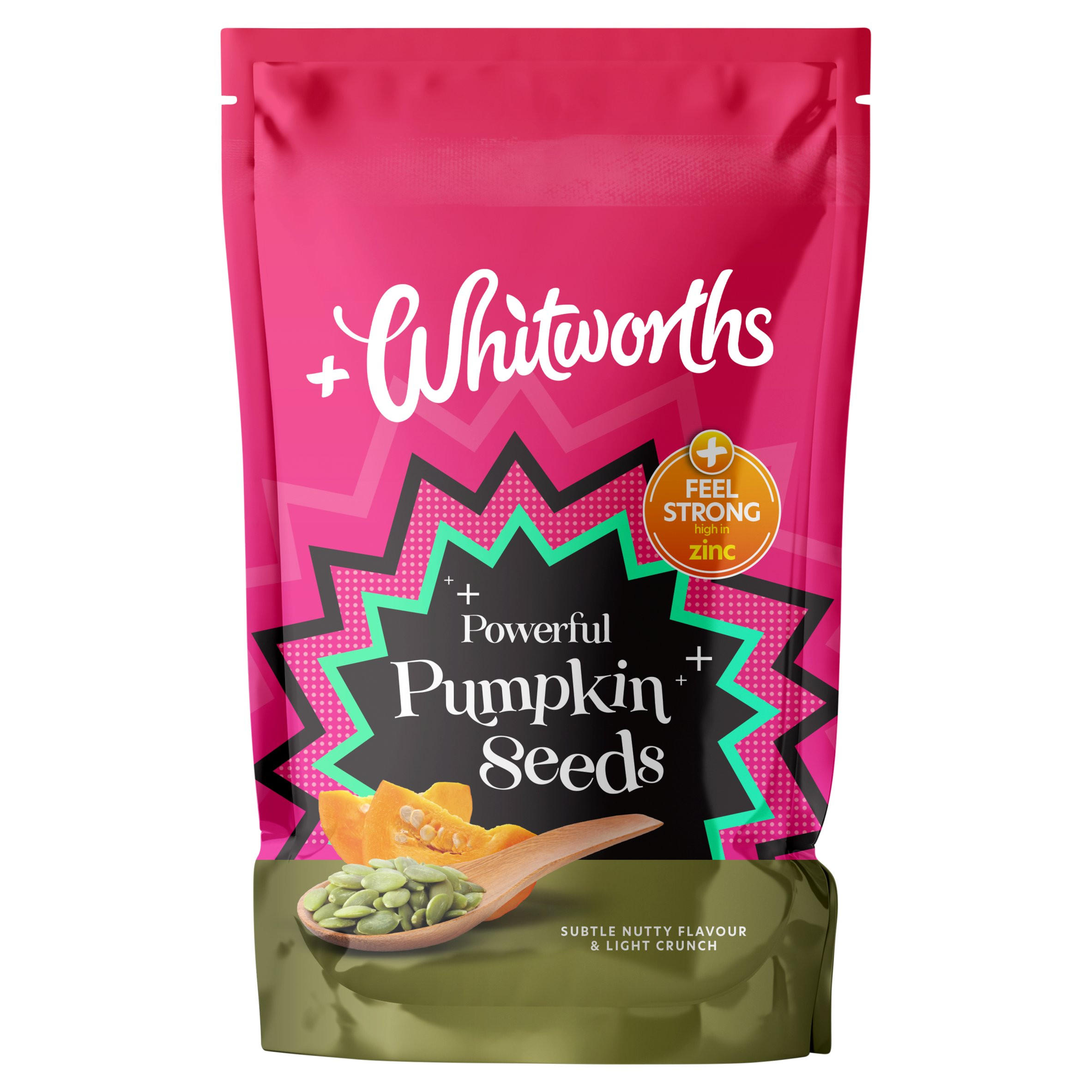 Whitworths Powerful Pumpkin Seeds 150g, folic acid free