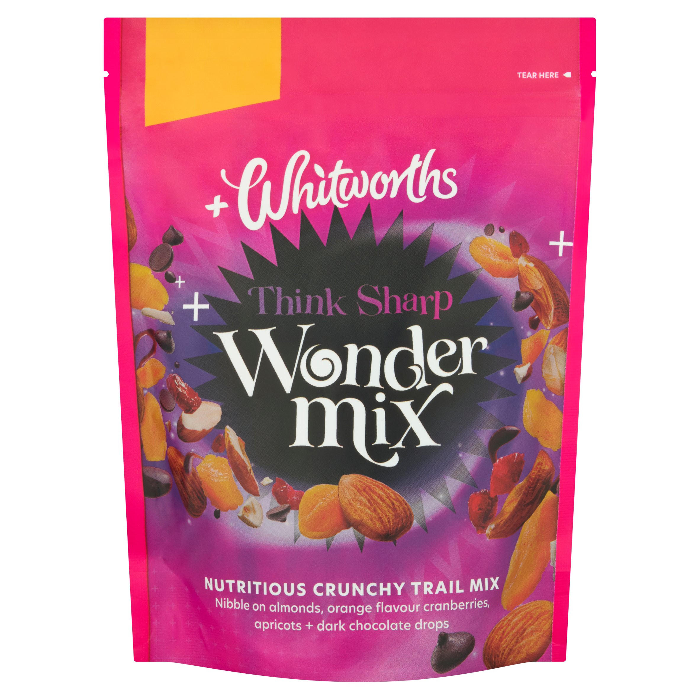 Whitworths Wonder Mix Nutritious Crunchy Trail Mix 200g, folic acid free