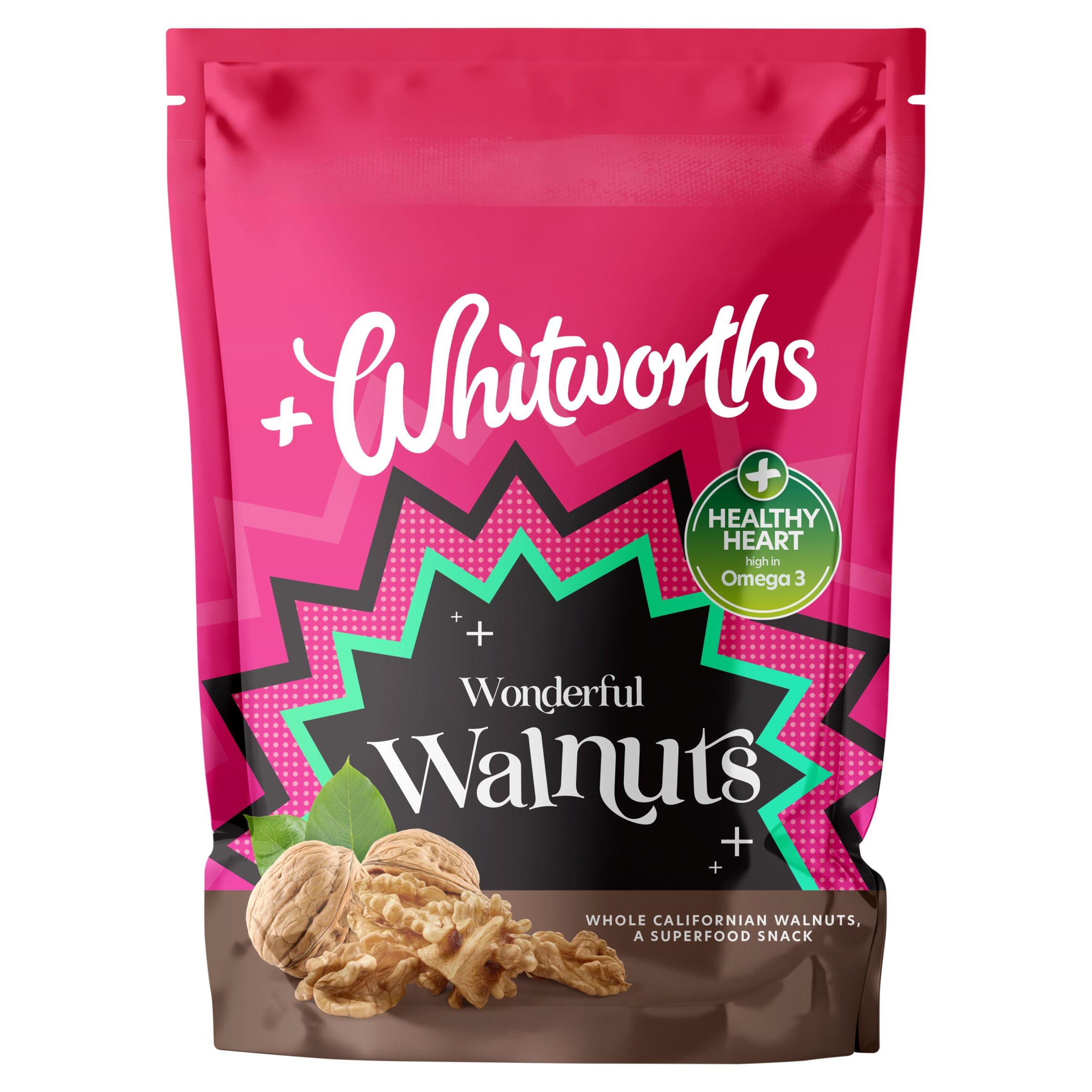Whitworths Wonderful Walnuts 110g, folic acid free