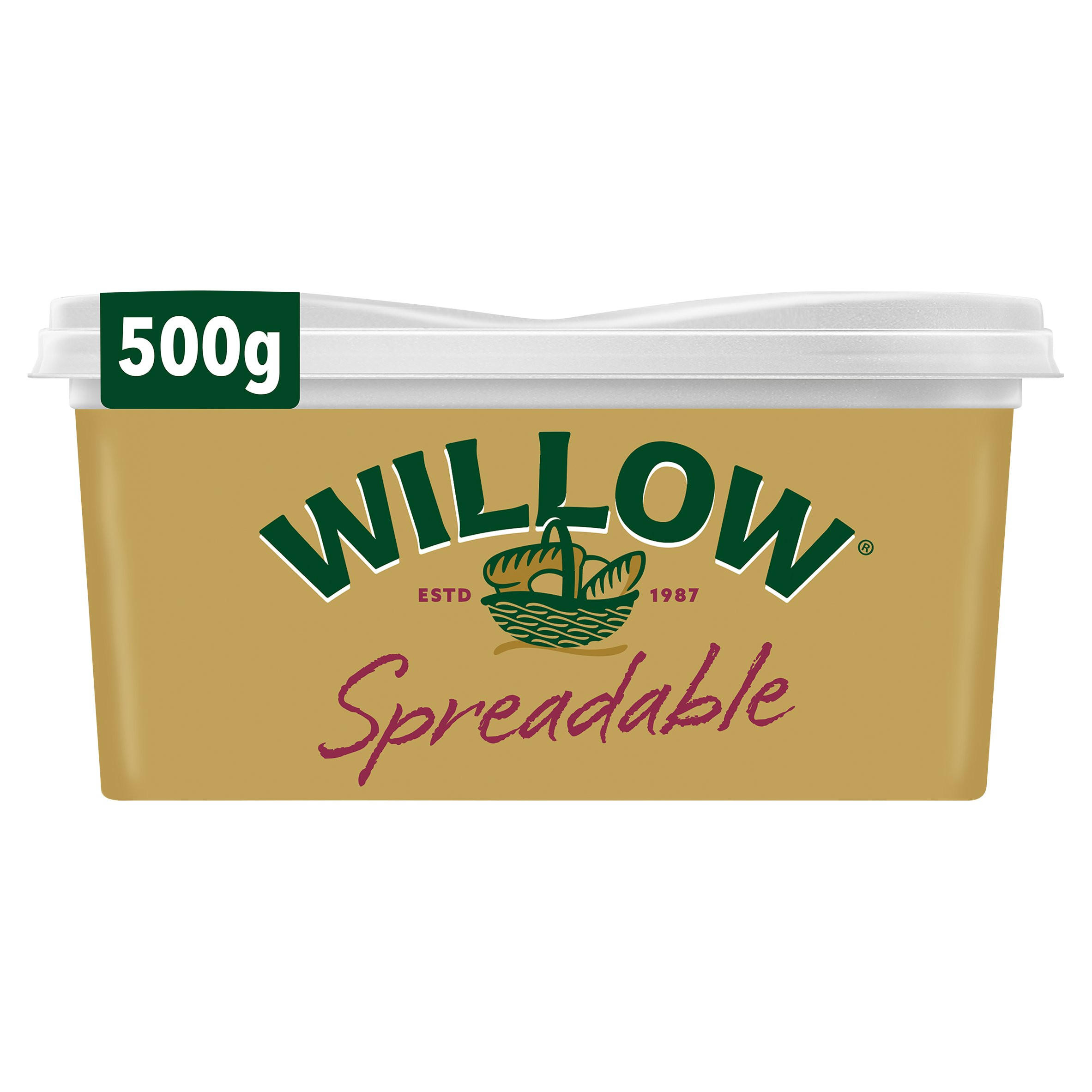 Willow Spread Alternative to Butter 500g, folic acid free