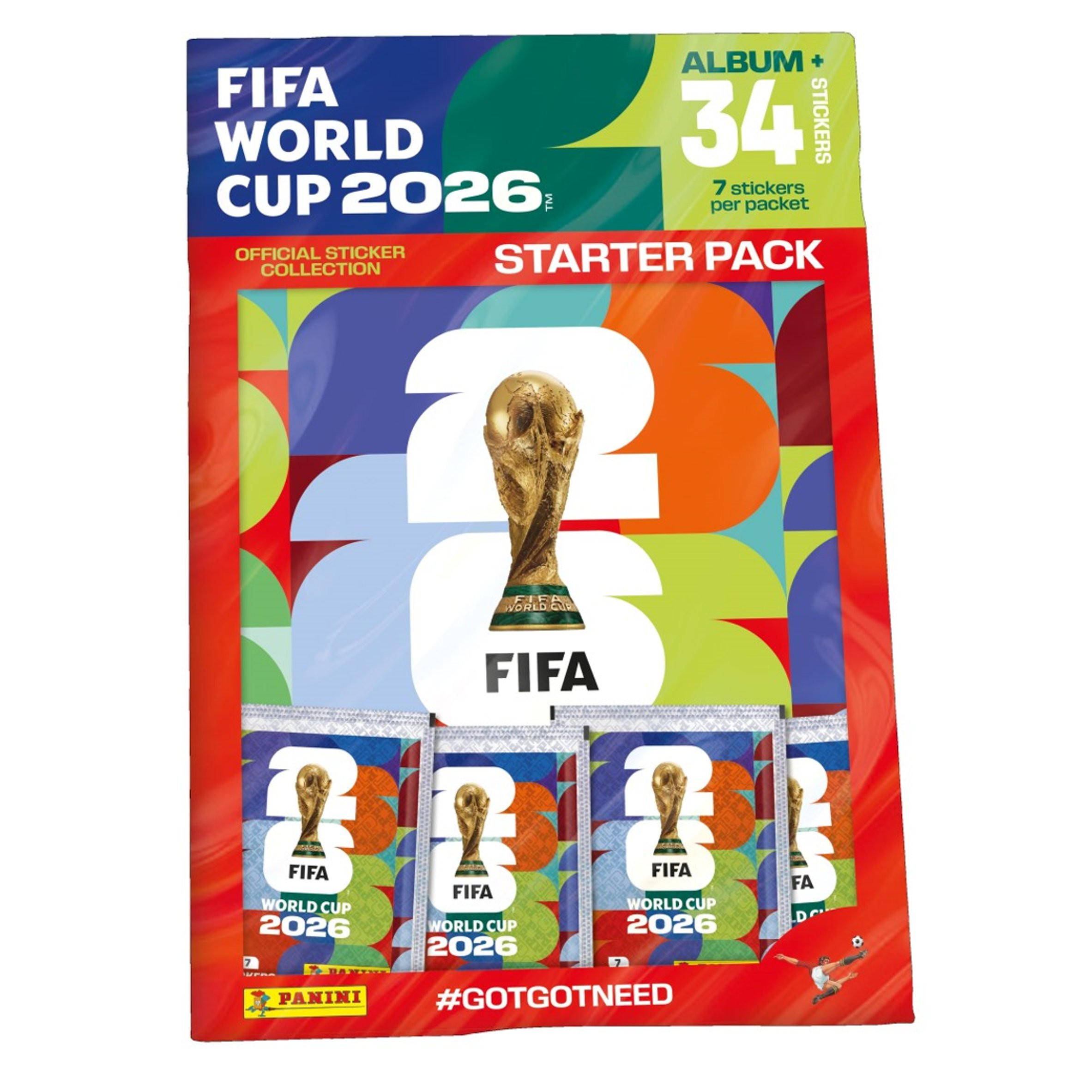 World Cup 26 Stickers - Starter Pack