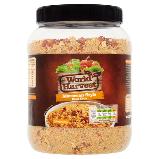World Harvest Moroccan Style Cous Cous 1.5kg