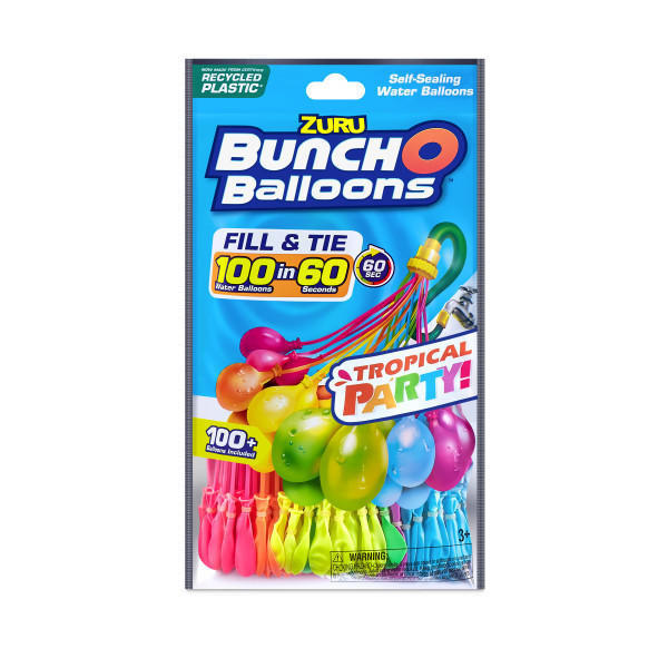 Zuru 3 x Bunch O Balloons Tropical Party Stems Home Accessories